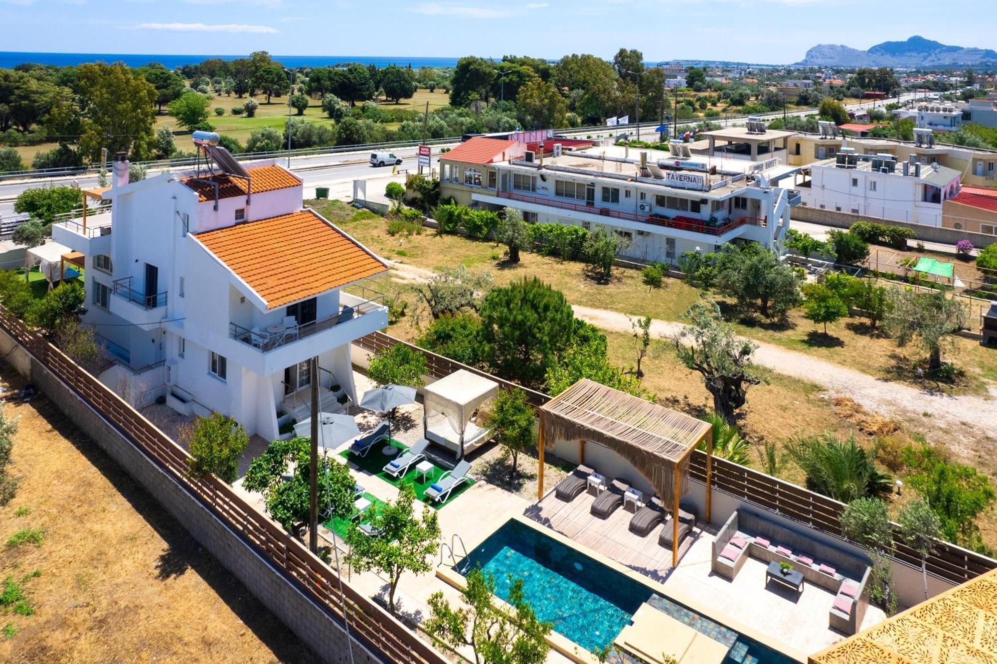 Afantou Golf Luxury Villa 外观 照片
